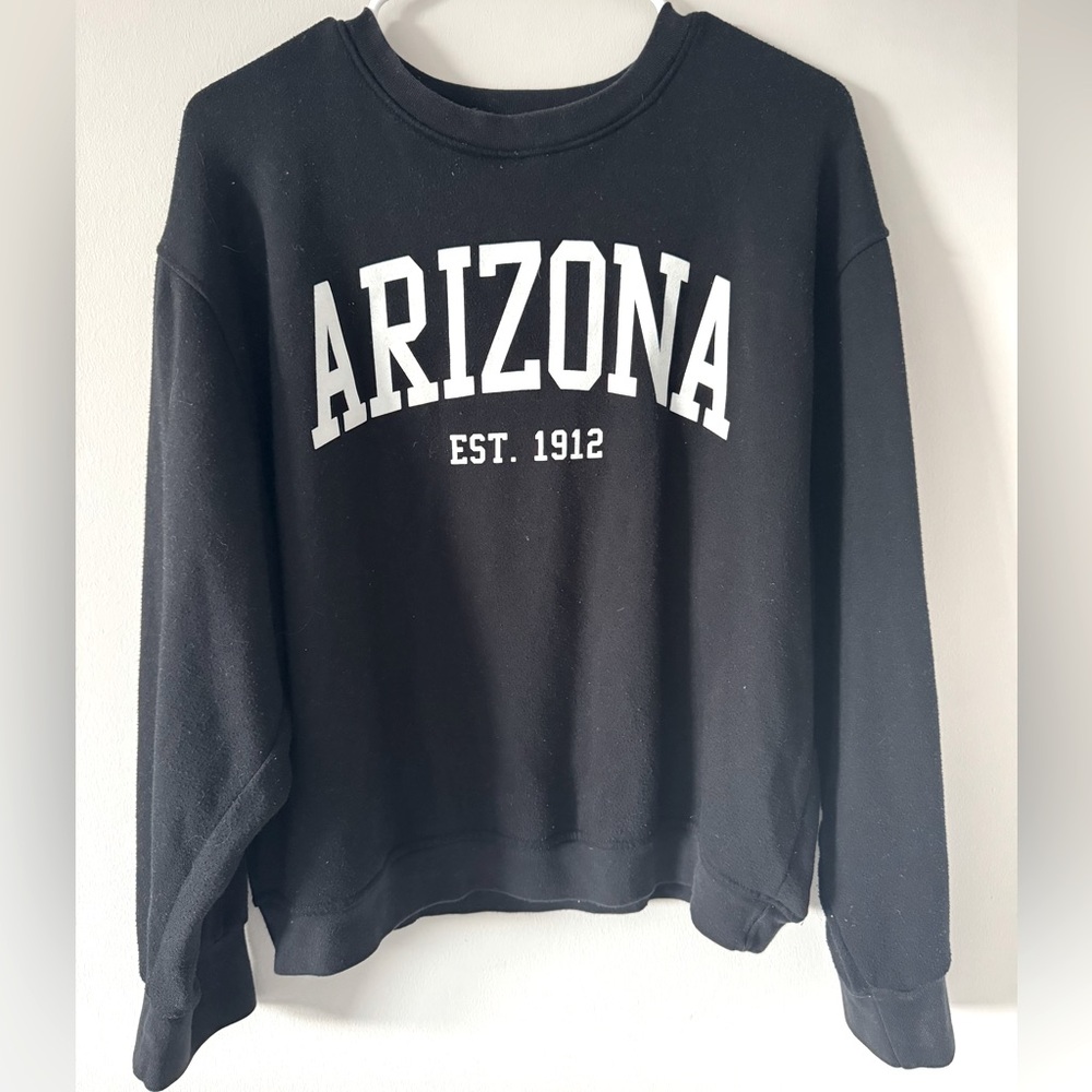 Altard State “Arizona” Black Crew Neck; Size M